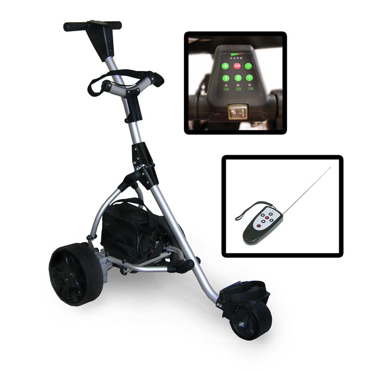 Remote Control Electric Golf Trolley Deluxe 200watt 12volt 33a/h